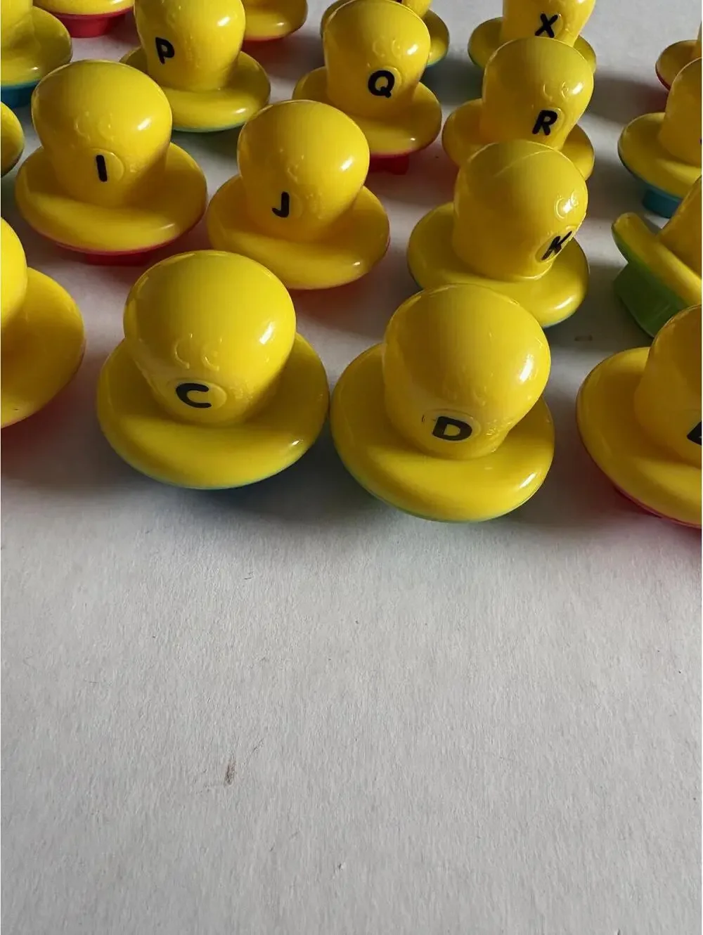Play doh letters